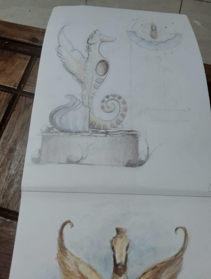 Winged Seahorse: first idea