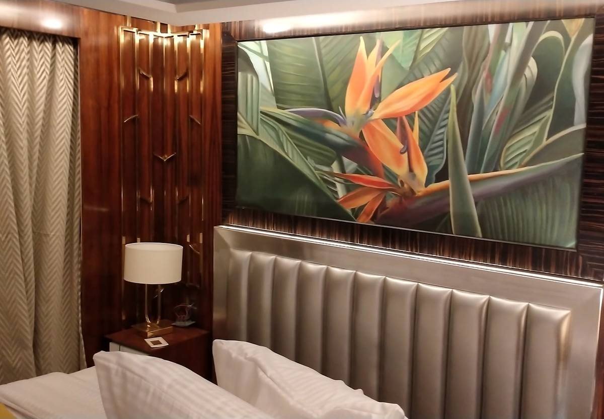 Cabin tableau, cruise ship