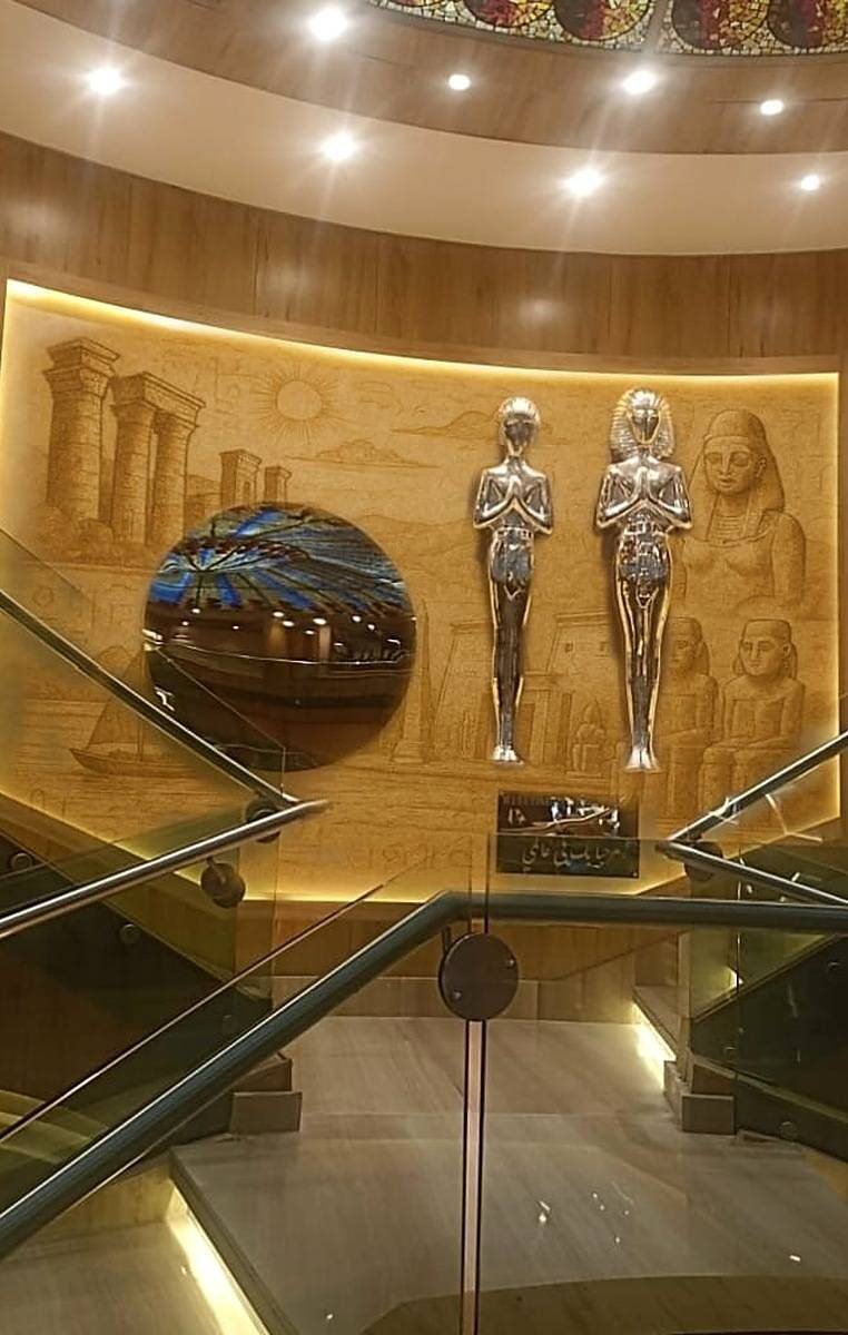 Tableaus for a 7-star cruise ship - Cruise ship interiors