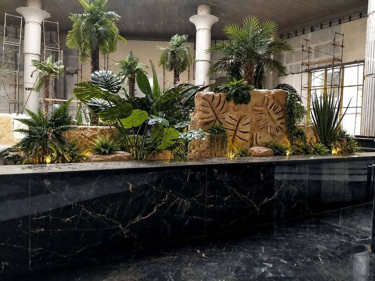 Interior planting