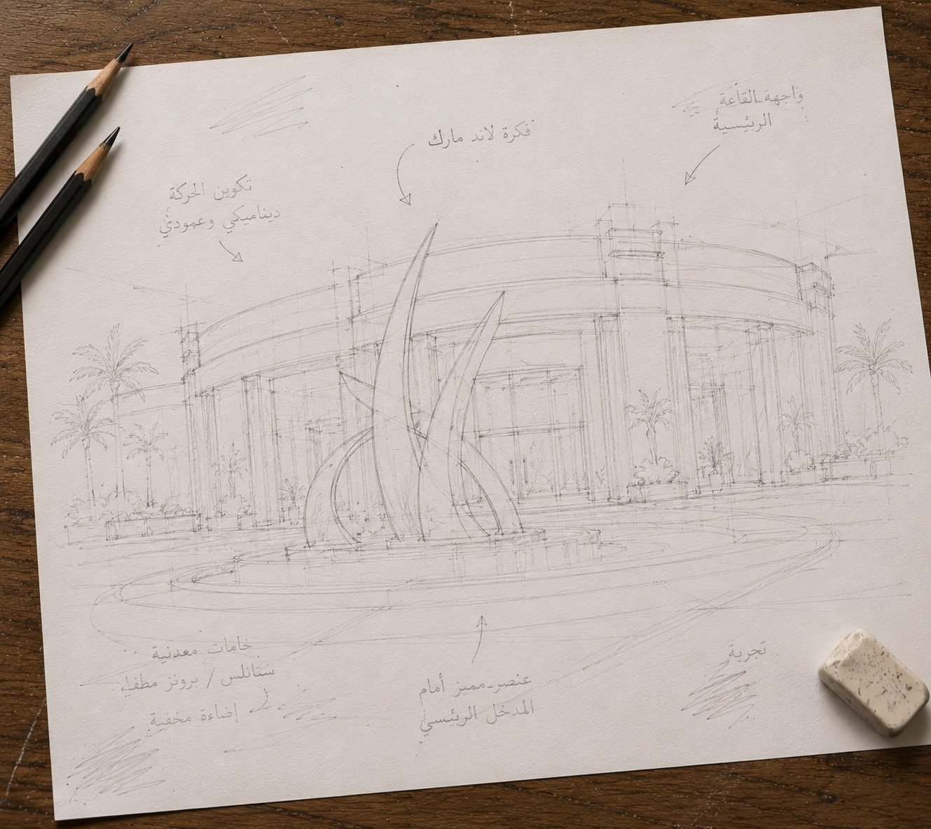 Mazarine landmark: first idea
