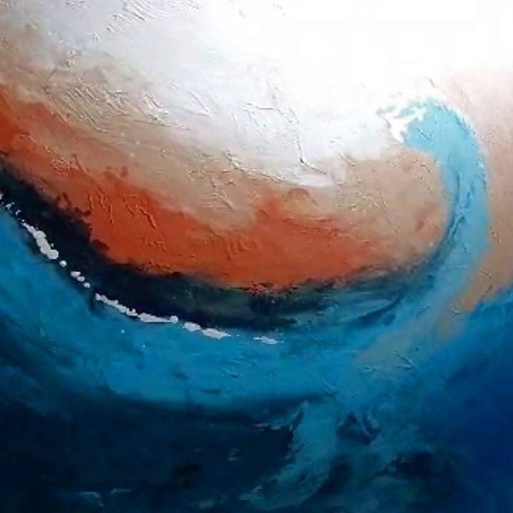 Studio canvas: wave