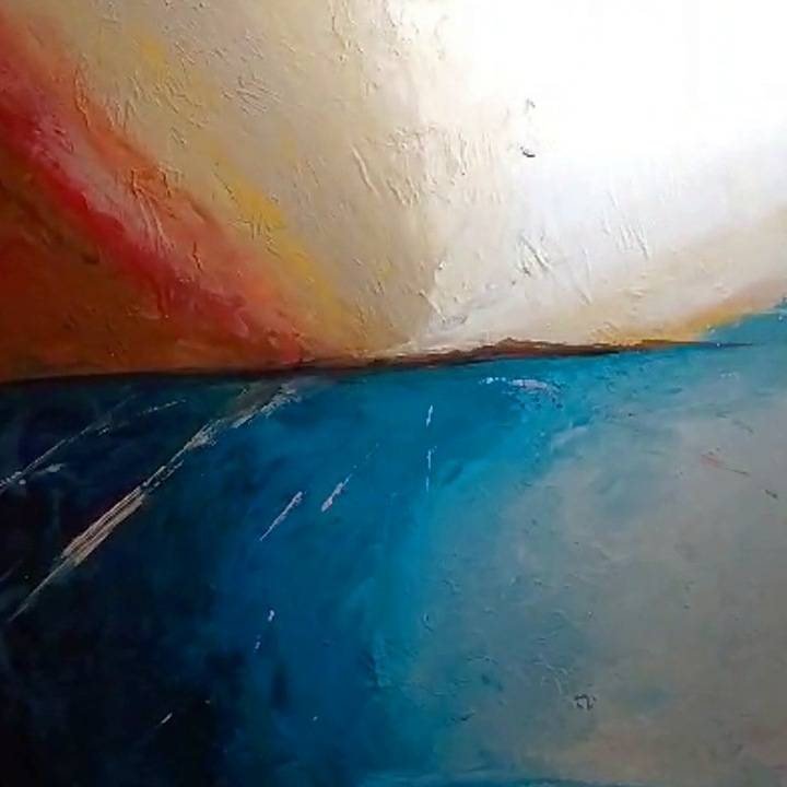 Studio canvas: horizon